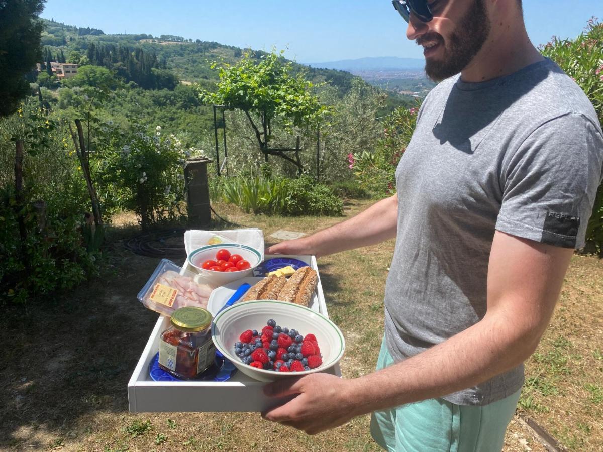 Florence Villa Violetta บันโญ อา ริโพลี ภายนอก รูปภาพ
