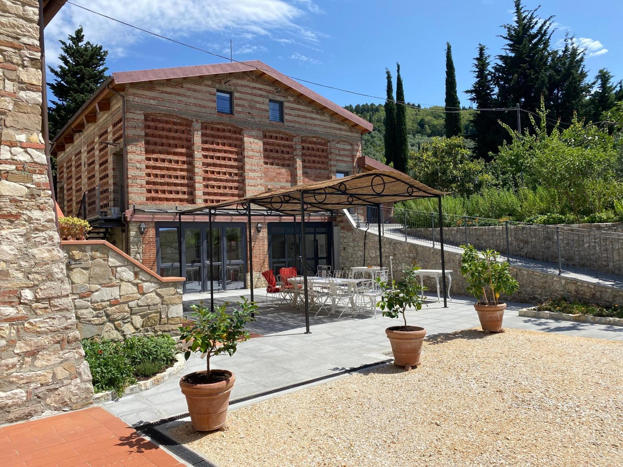 Florence Villa Violetta บันโญ อา ริโพลี ภายนอก รูปภาพ