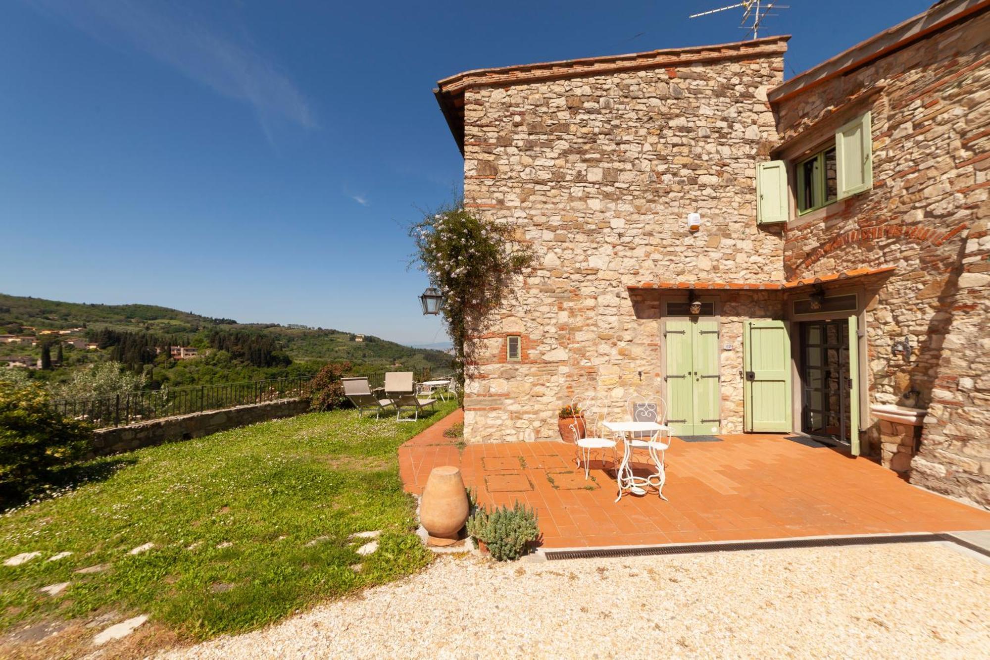 Florence Villa Violetta บันโญ อา ริโพลี ภายนอก รูปภาพ